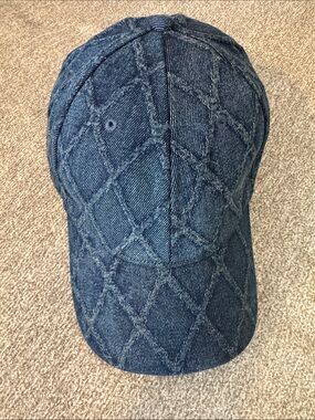 rag & bone Katrina Quilted Denim hat unisex